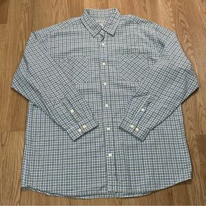 Carhartt Men’s XL Long Sleeve Button Up Shirt Plaid Double Pocket Western Work